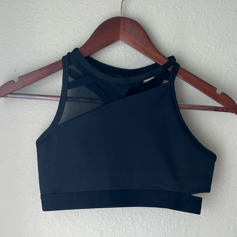 Nike Dri Fit Sports Bra Asymmetrical Size S